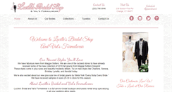 Desktop Screenshot of lucillesbridalshop.com